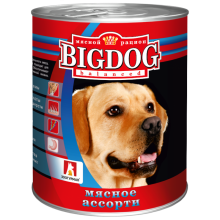 "BIG DOG" Мясное ассорти 850 гр ж/б